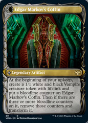 Edgar, Charmed Groom // Edgar Markov's Coffin (Showcase Fang Frame) [Innistrad: Crimson Vow] | Gate City Games LLC