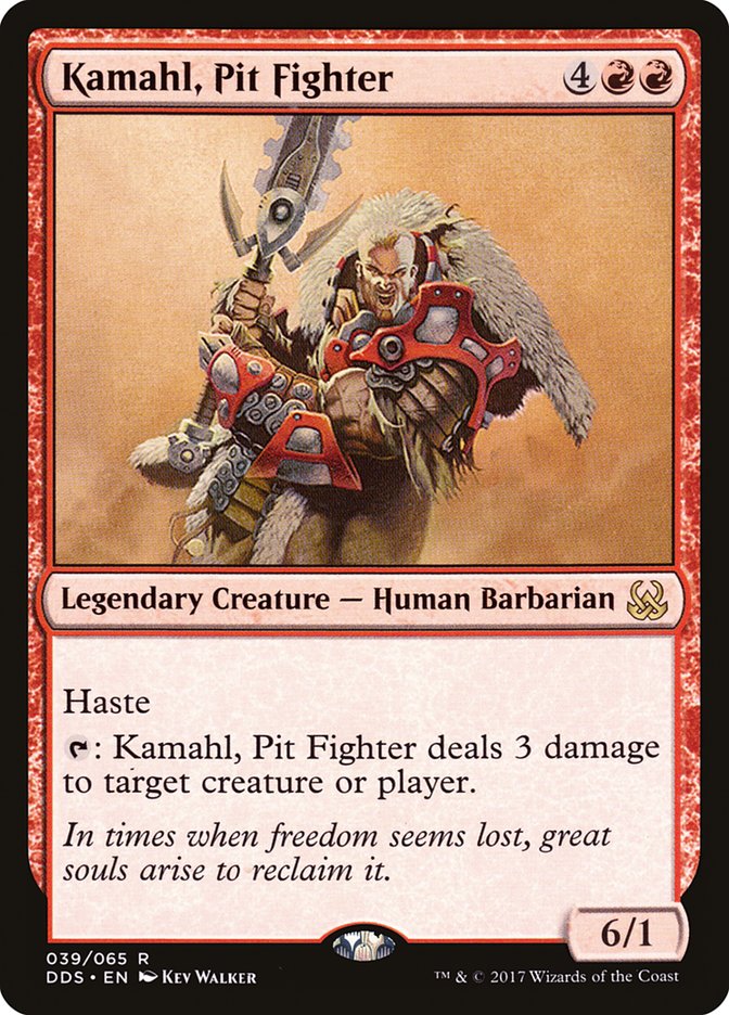 Kamahl, Pit Fighter [Duel Decks: Mind vs. Might] | Gate City Games LLC