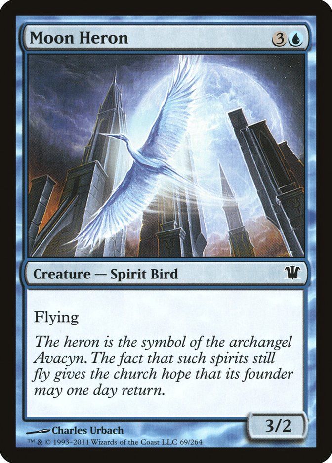 Moon Heron [Innistrad] | Gate City Games LLC