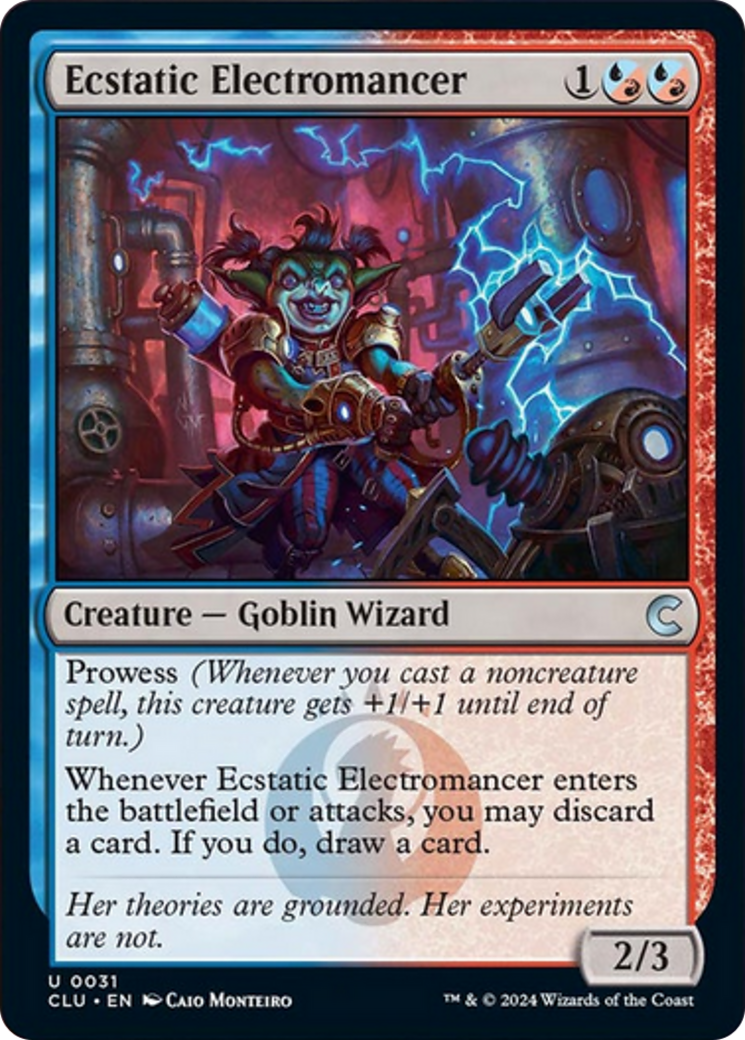 Ecstatic Electromancer [Ravnica: Clue Edition] | Gate City Games LLC