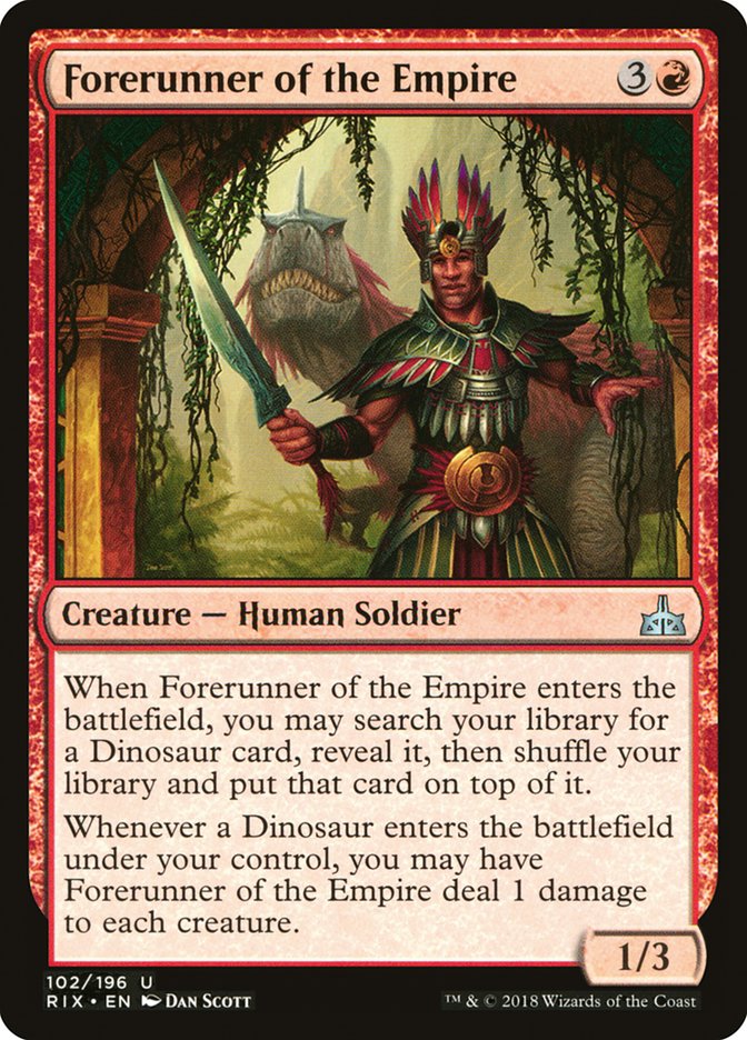 Forerunner of the Empire [Rivals of Ixalan] | Gate City Games LLC