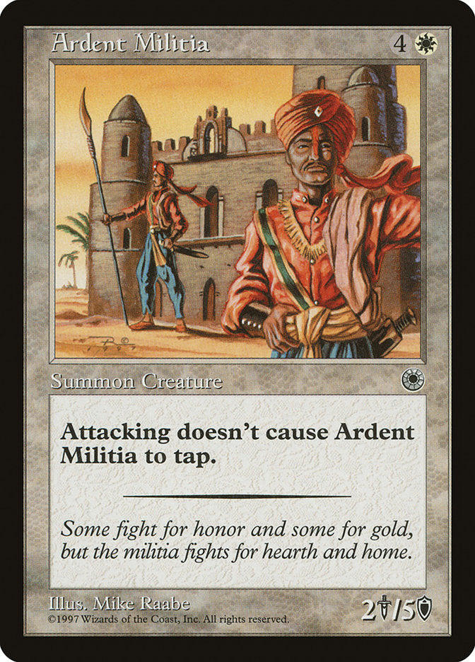 Ardent Militia [Portal] | Gate City Games LLC