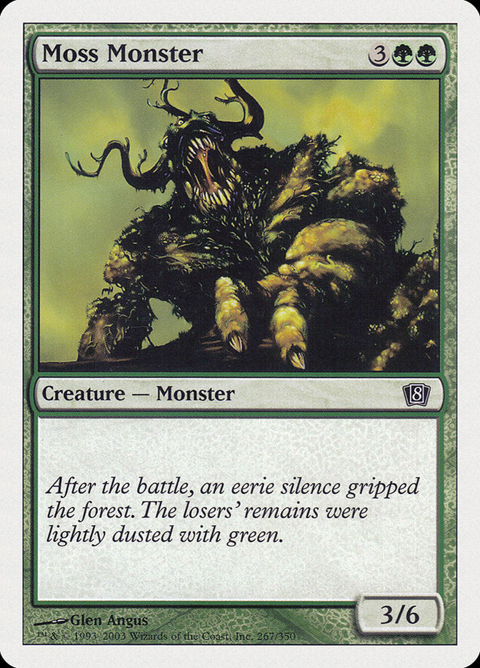 Moss Monster [Eighth Edition] | Gate City Games LLC