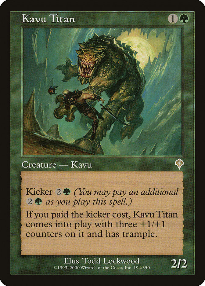 Kavu Titan [Invasion] | Gate City Games LLC