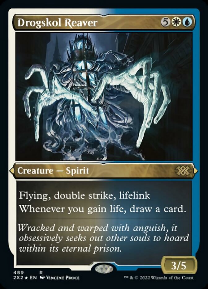 Drogskol Reaver (Foil Etched) [Double Masters 2022] | Gate City Games LLC