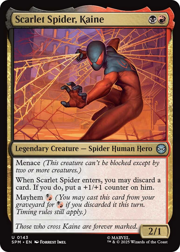 Scarlet Spider, Kaine [Marvel's Spider-Man] | Gate City Games LLC