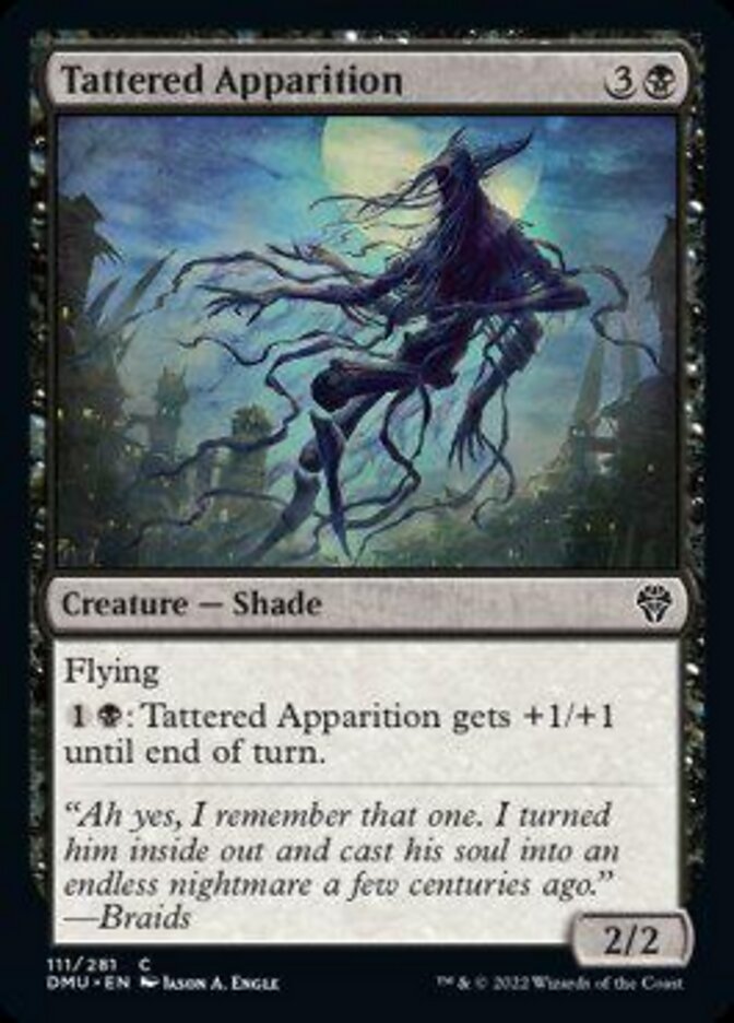 Tattered Apparition [Dominaria United] | Gate City Games LLC