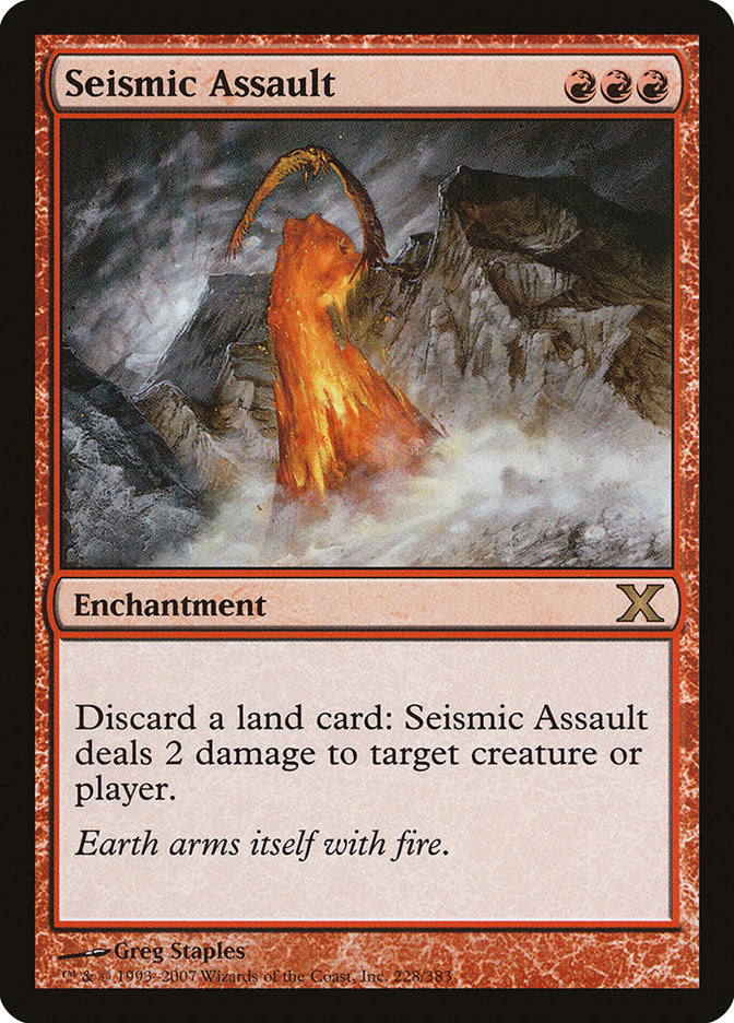 Seismic Assault [Tenth Edition] | Gate City Games LLC