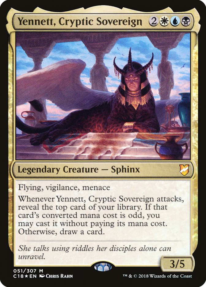 Yennett, Cryptic Sovereign [Commander 2018] | Gate City Games LLC