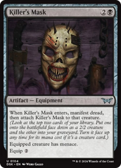 Killer's Mask [Duskmourn: House of Horror] | Gate City Games LLC