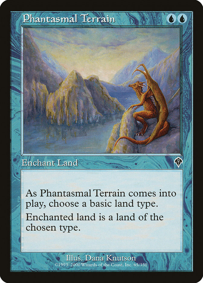 Phantasmal Terrain [Invasion] | Gate City Games LLC