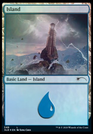 Island (Wizards) (549) [Secret Lair Drop Promos] | Gate City Games LLC