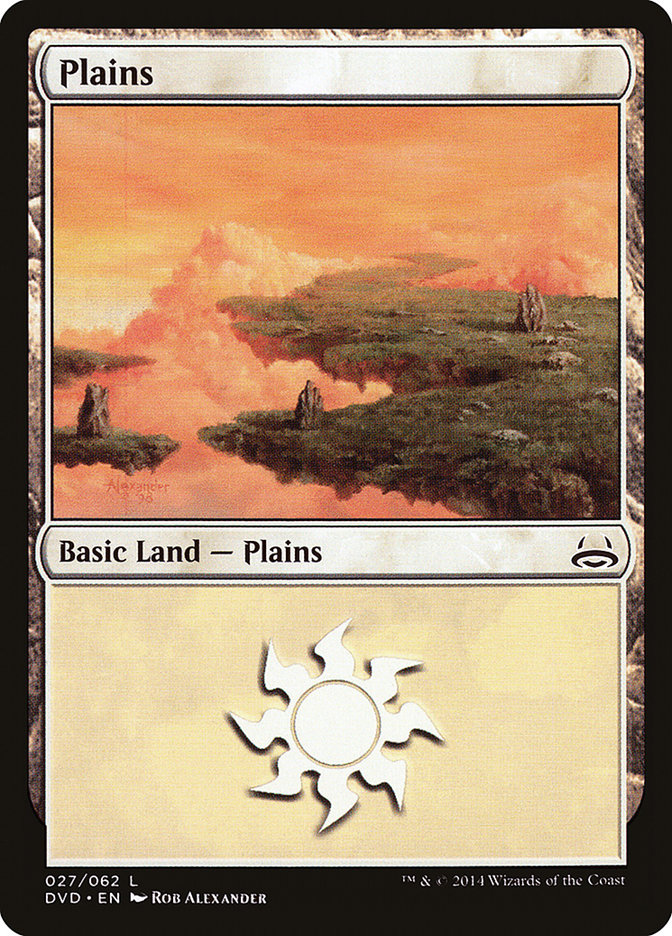 Plains (27) (Divine vs. Demonic) [Duel Decks Anthology] | Gate City Games LLC