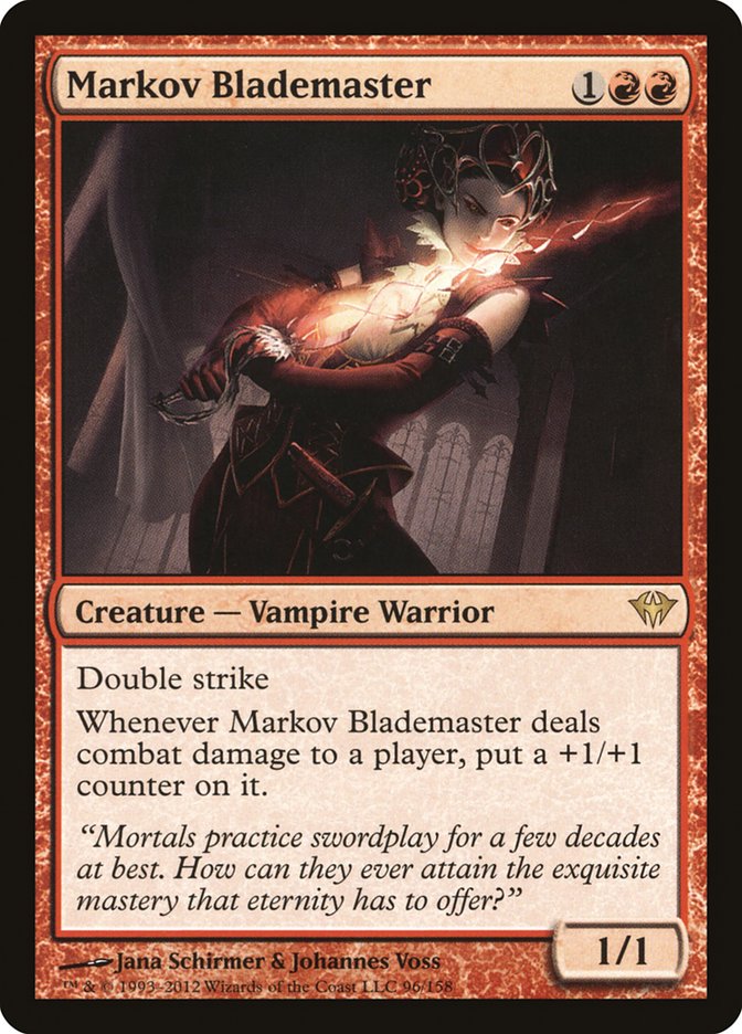 Markov Blademaster [Dark Ascension] | Gate City Games LLC
