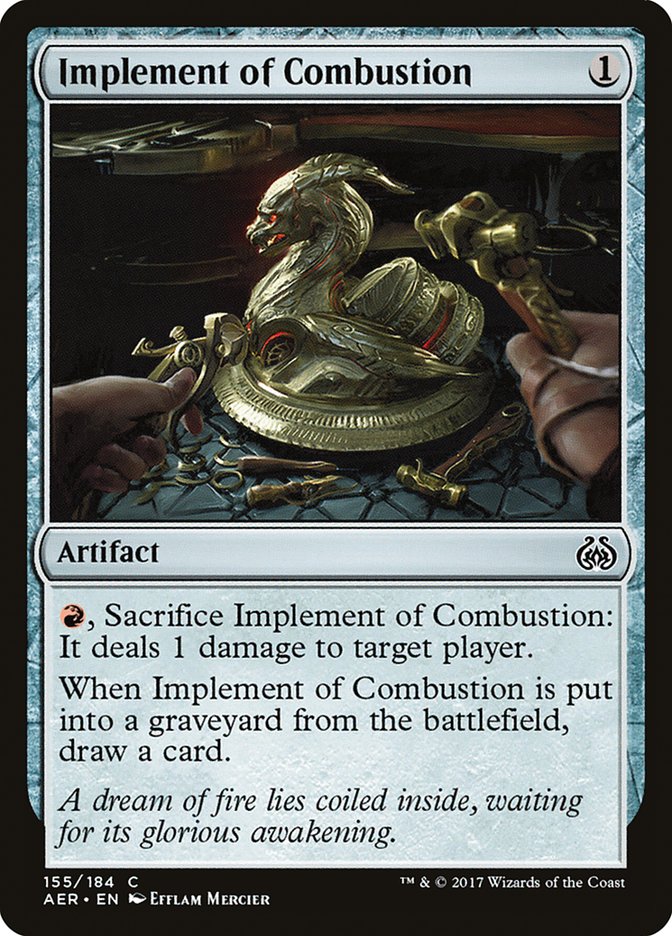 Implement of Combustion [Aether Revolt] | Gate City Games LLC
