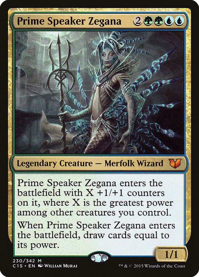 Prime Speaker Zegana [Commander 2015] | Gate City Games LLC