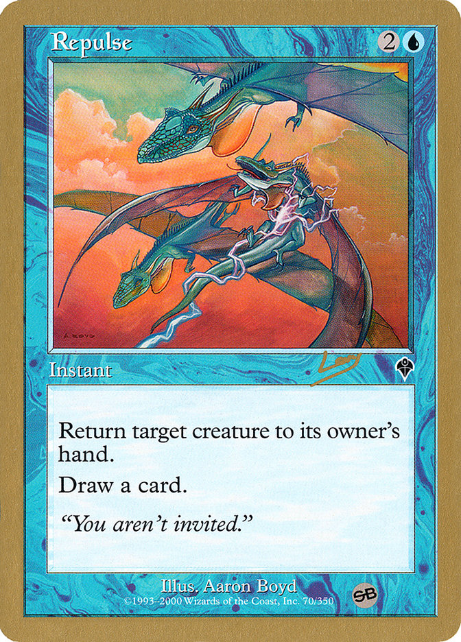 Repulse (Raphael Levy) (SB) [World Championship Decks 2002] | Gate City Games LLC