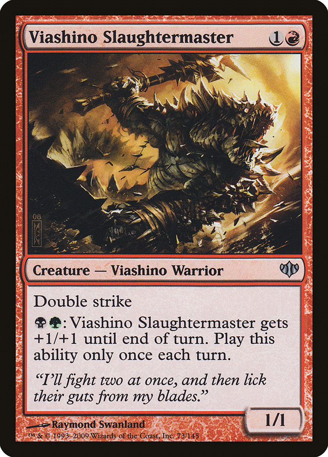 Viashino Slaughtermaster [Conflux] | Gate City Games LLC