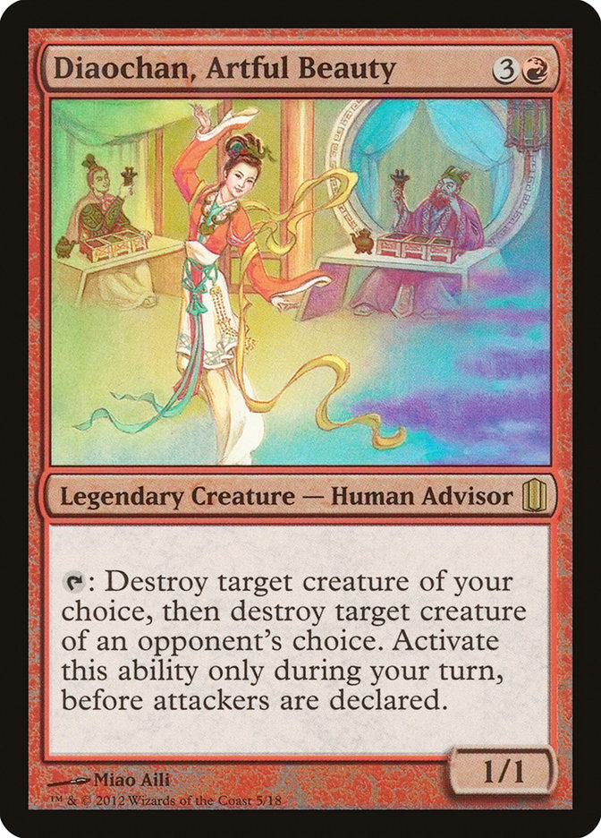 Diaochan, Artful Beauty [Commander's Arsenal] | Gate City Games LLC