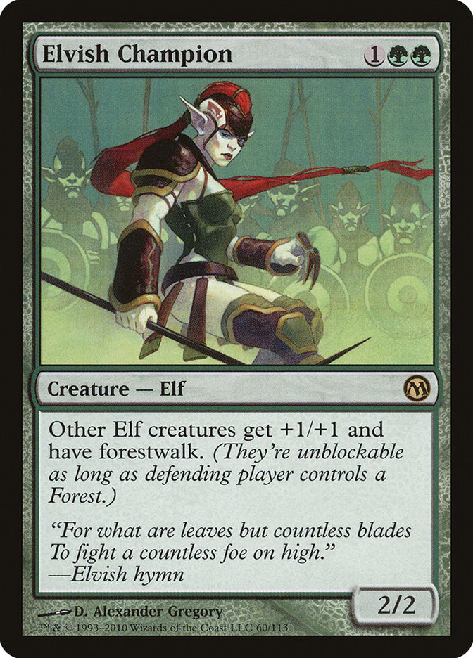 Elvish Champion [Duels of the Planeswalkers] | Gate City Games LLC