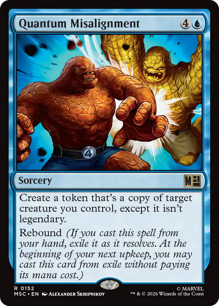 Quantum Misalignment (Surge Foil) [Marvel Super Heroes Commander] | Gate City Games LLC