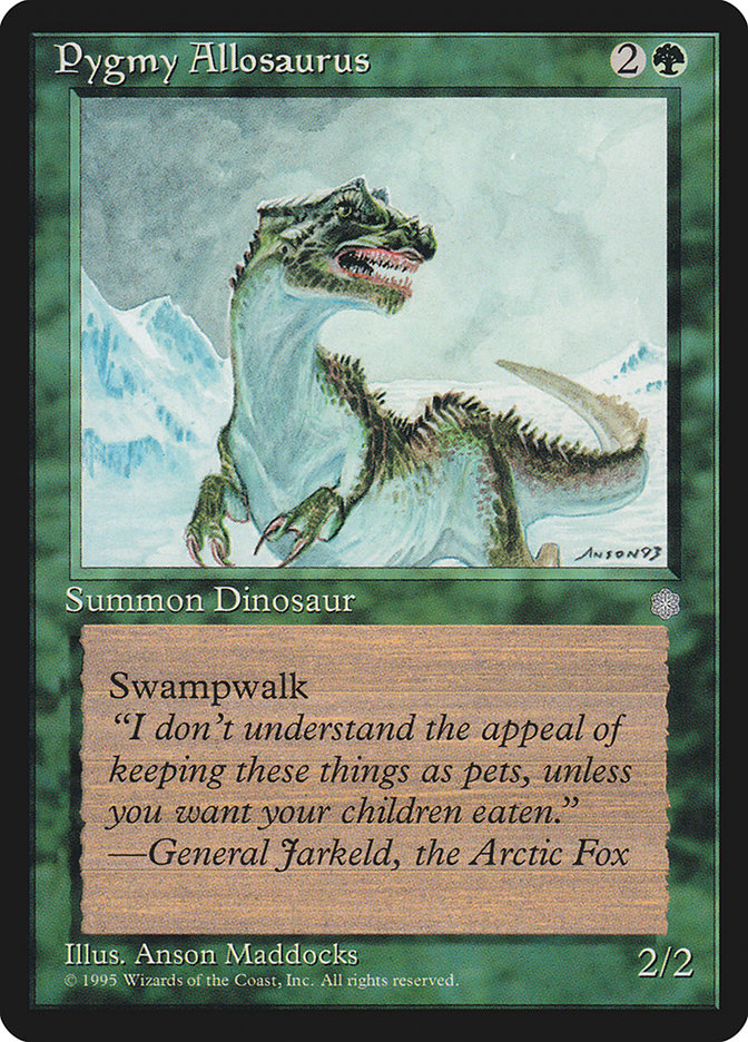 Pygmy Allosaurus [Ice Age] | Gate City Games LLC