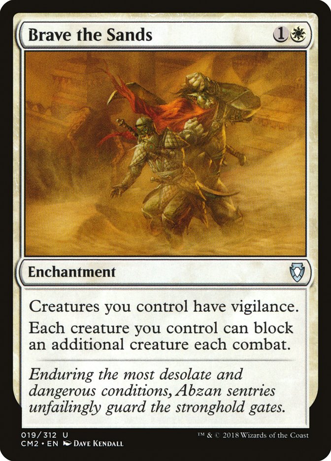 Brave the Sands [Commander Anthology Volume II] | Gate City Games LLC