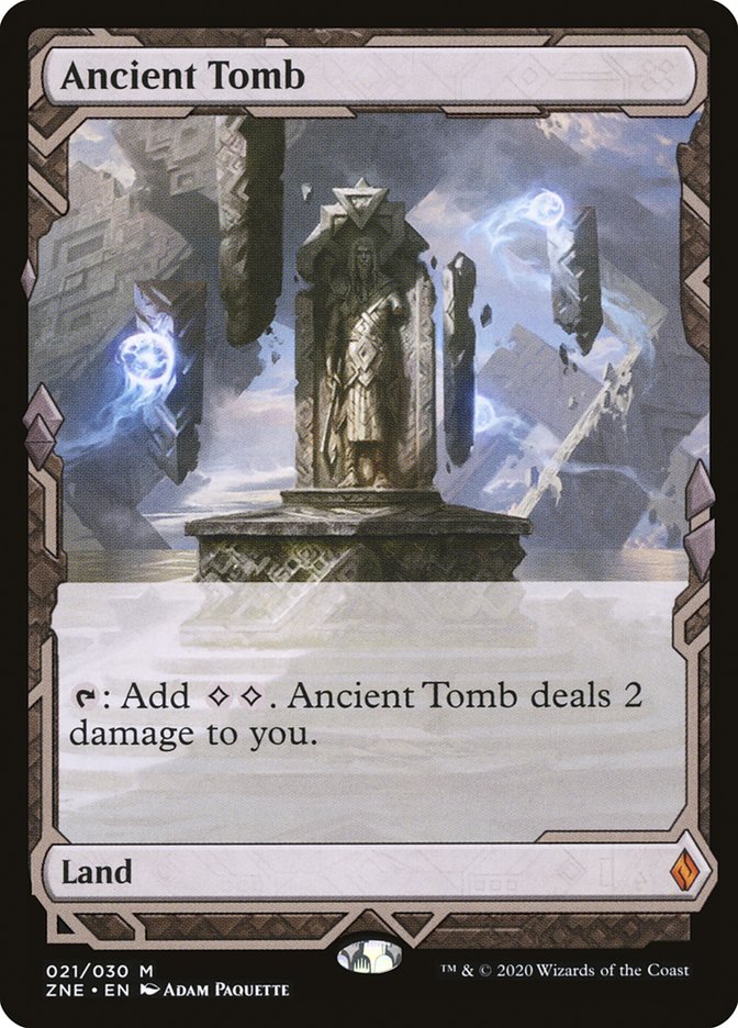 Ancient Tomb (Expeditions) [Zendikar Rising Expeditions] | Gate City Games LLC