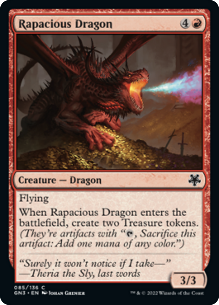 Rapacious Dragon [Game Night: Free-for-All] | Gate City Games LLC