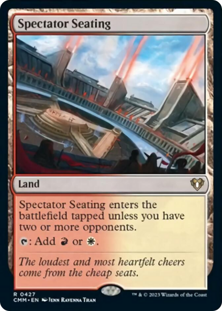 Spectator Seating [Commander Masters] | Gate City Games LLC
