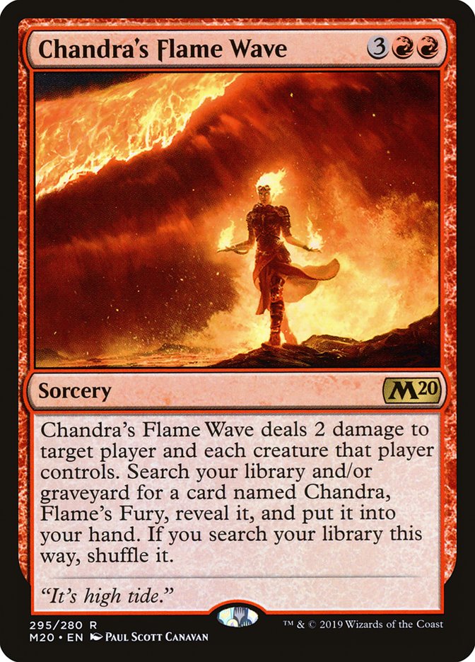 Chandra's Flame Wave [Core Set 2020] | Gate City Games LLC