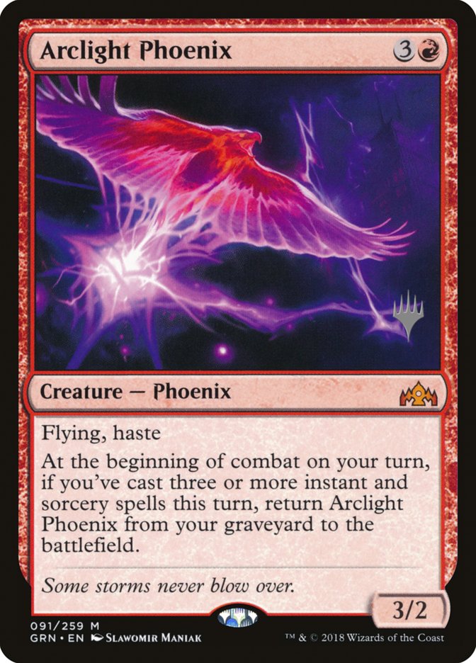 Arclight Phoenix (Promo Pack) [Guilds of Ravnica Promos] | Gate City Games LLC