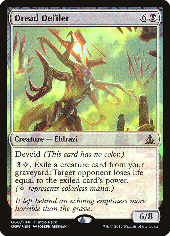 Dread Defiler (Intro Pack) [Oath of the Gatewatch Promos] | Gate City Games LLC