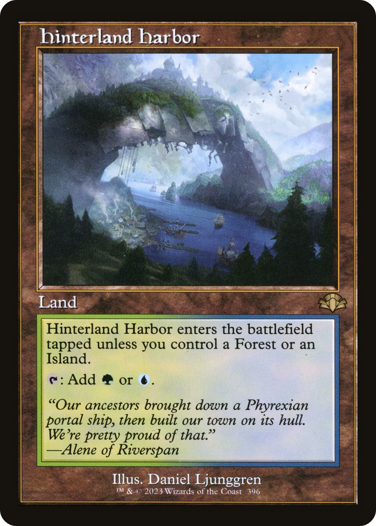 Hinterland Harbor (Retro) [Dominaria Remastered] | Gate City Games LLC
