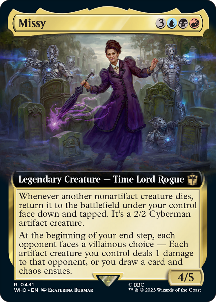Missy (Extended Art) [Doctor Who] | Gate City Games LLC