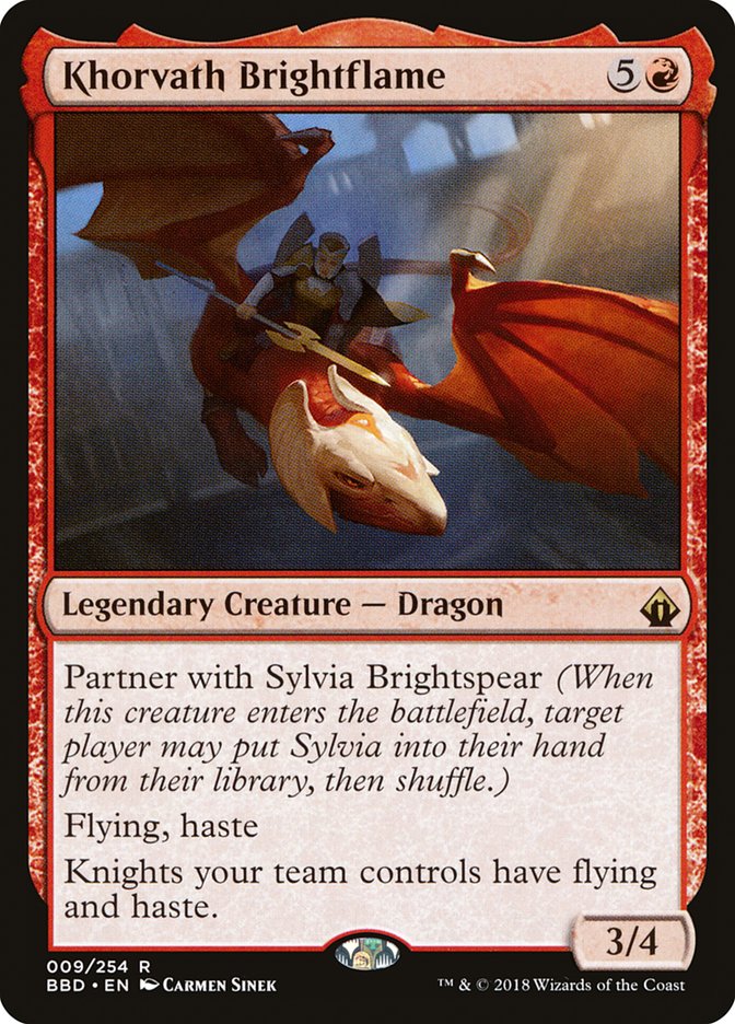 Khorvath Brightflame [Battlebond] | Gate City Games LLC