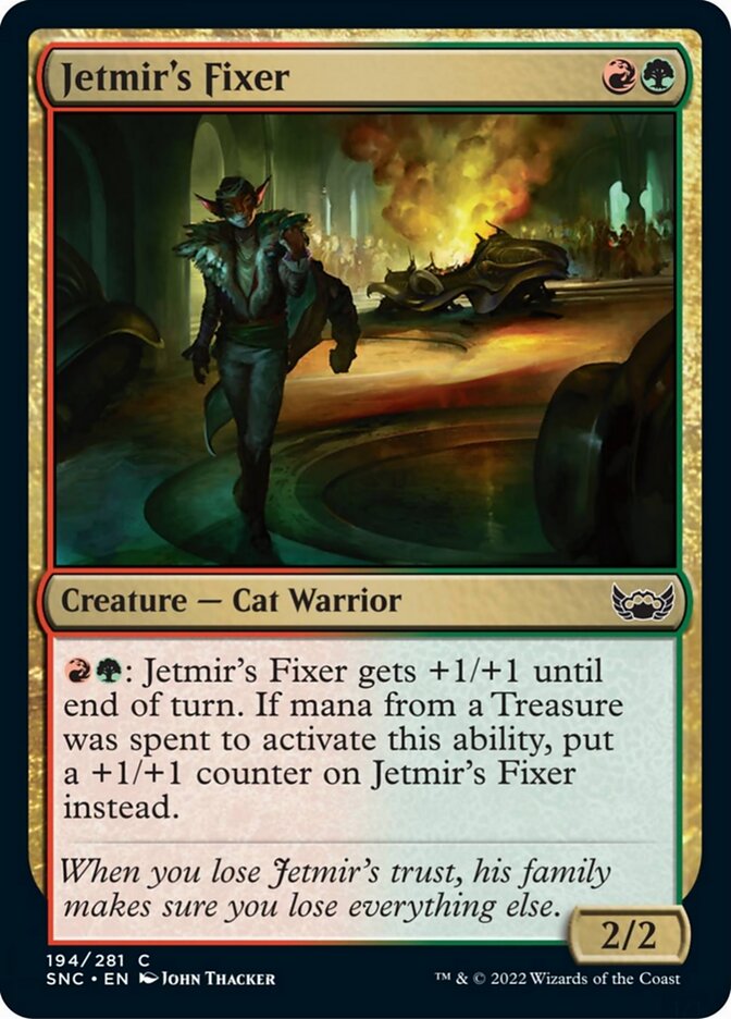 Jetmir's Fixer [Streets of New Capenna] | Gate City Games LLC