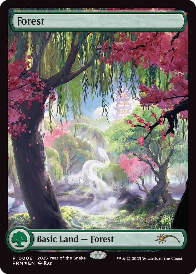 Forest (Year of the Snake 2025) [Standard Showdown Promos] | Gate City Games LLC