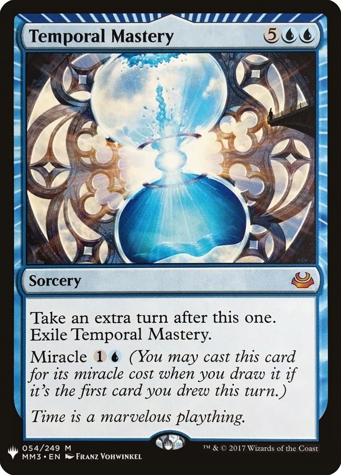 Temporal Mastery [Mystery Booster] | Gate City Games LLC