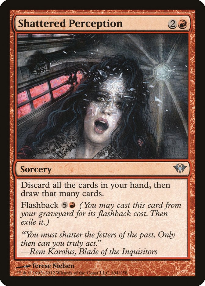 Shattered Perception [Dark Ascension] | Gate City Games LLC