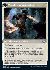 Twinblade Geist // Twinblade Invocation [Innistrad: Crimson Vow] | Gate City Games LLC