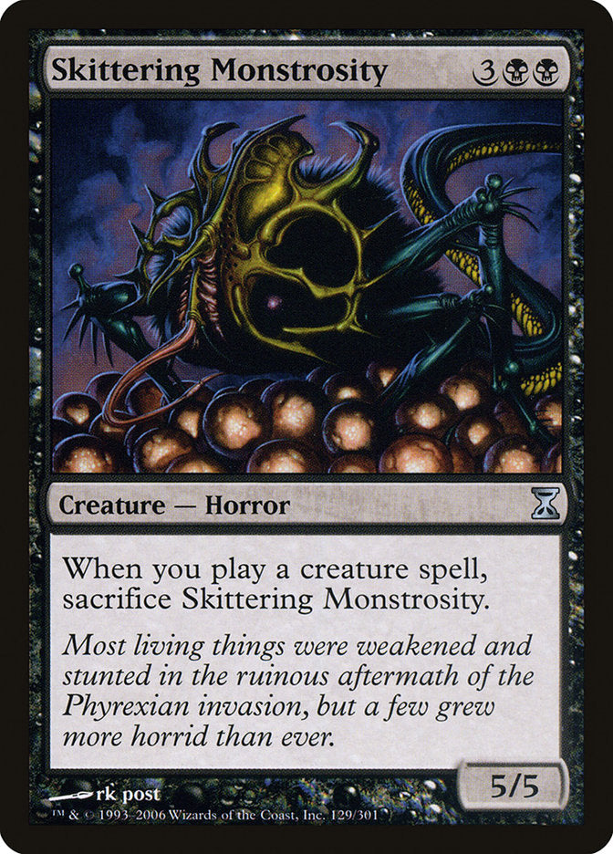 Skittering Monstrosity [Time Spiral] | Gate City Games LLC