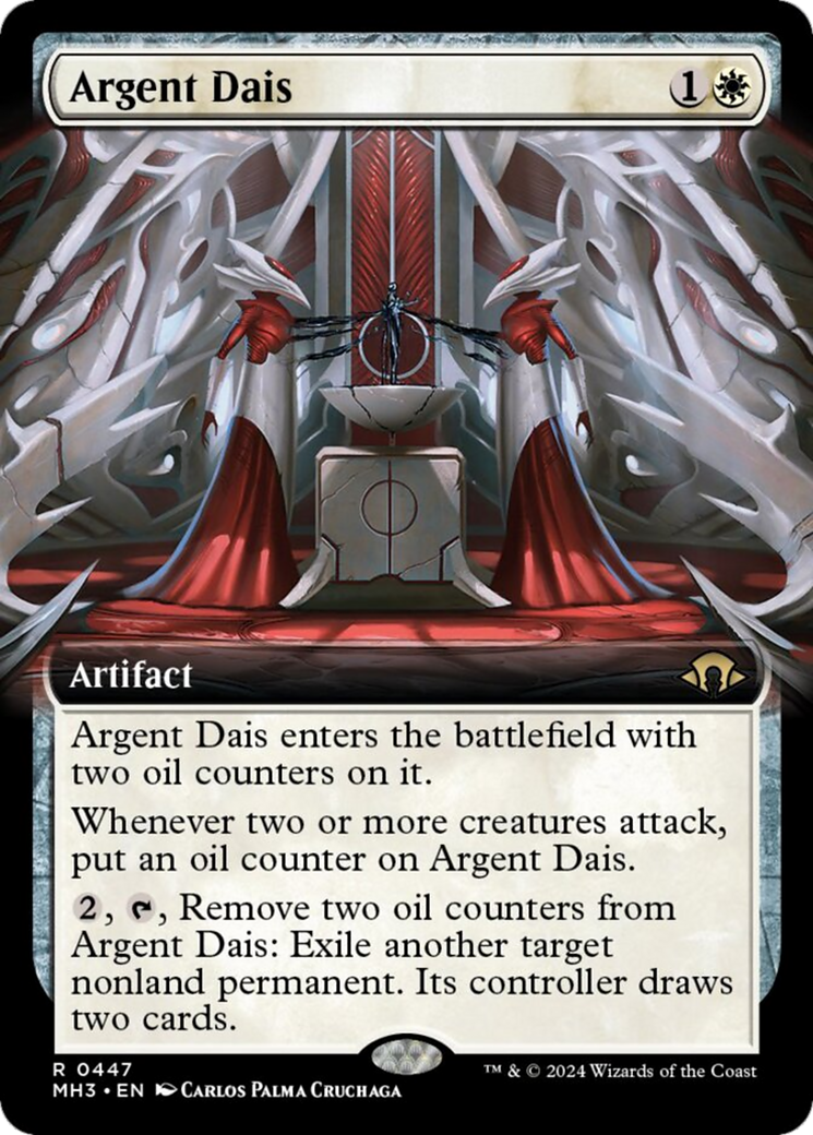 Argent Dais (Extended Art) [Modern Horizons 3] | Gate City Games LLC