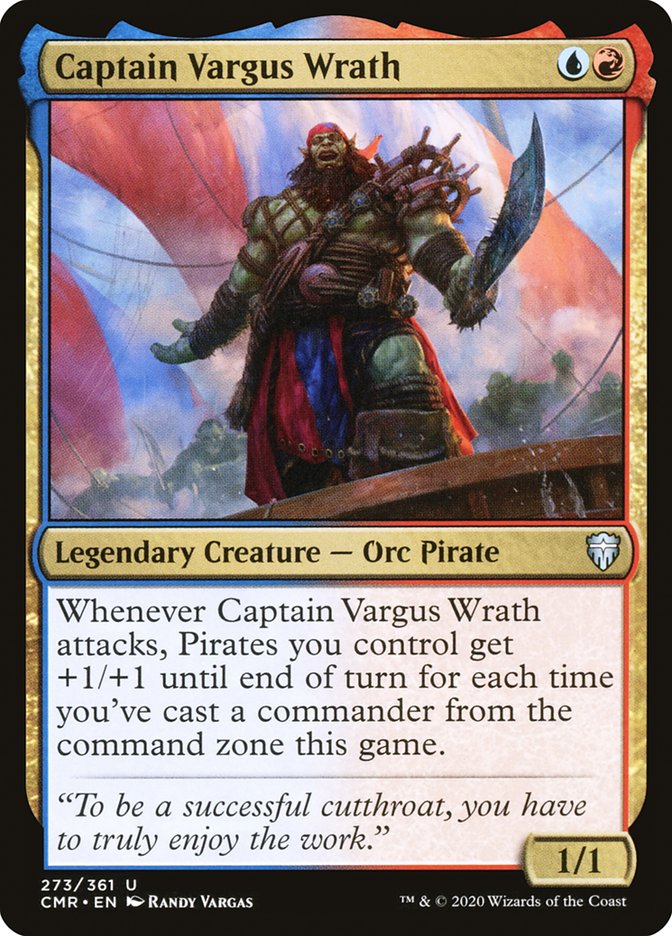 Captain Vargus Wrath [Commander Legends] | Gate City Games LLC