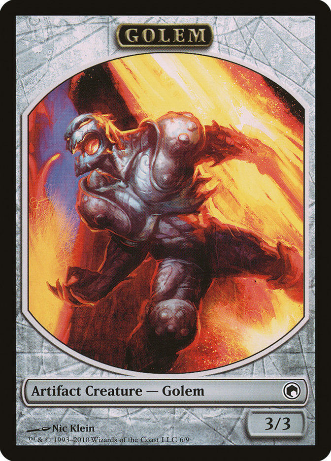 Golem Token [Scars of Mirrodin Tokens] | Gate City Games LLC