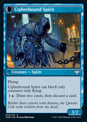 Soulcipher Board // Cipherbound Spirit [Innistrad: Crimson Vow] | Gate City Games LLC