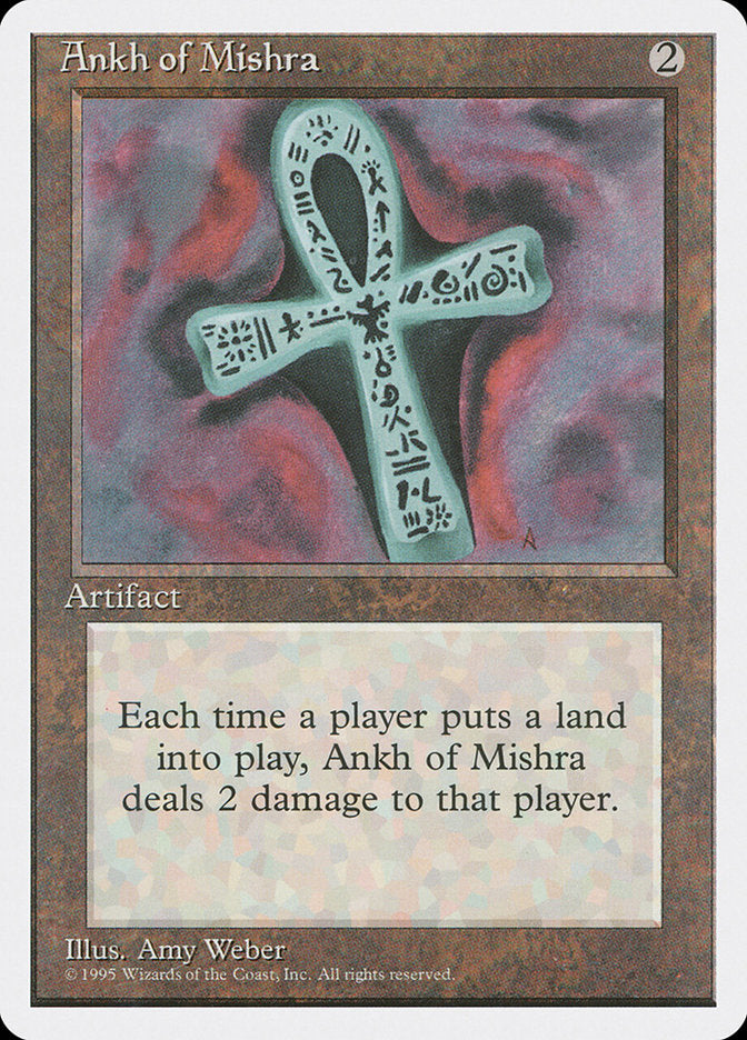Ankh of Mishra [Fourth Edition] | Gate City Games LLC