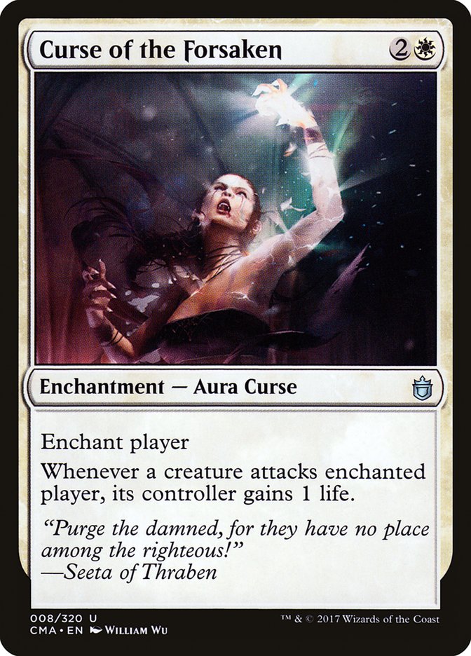 Curse of the Forsaken [Commander Anthology] | Gate City Games LLC
