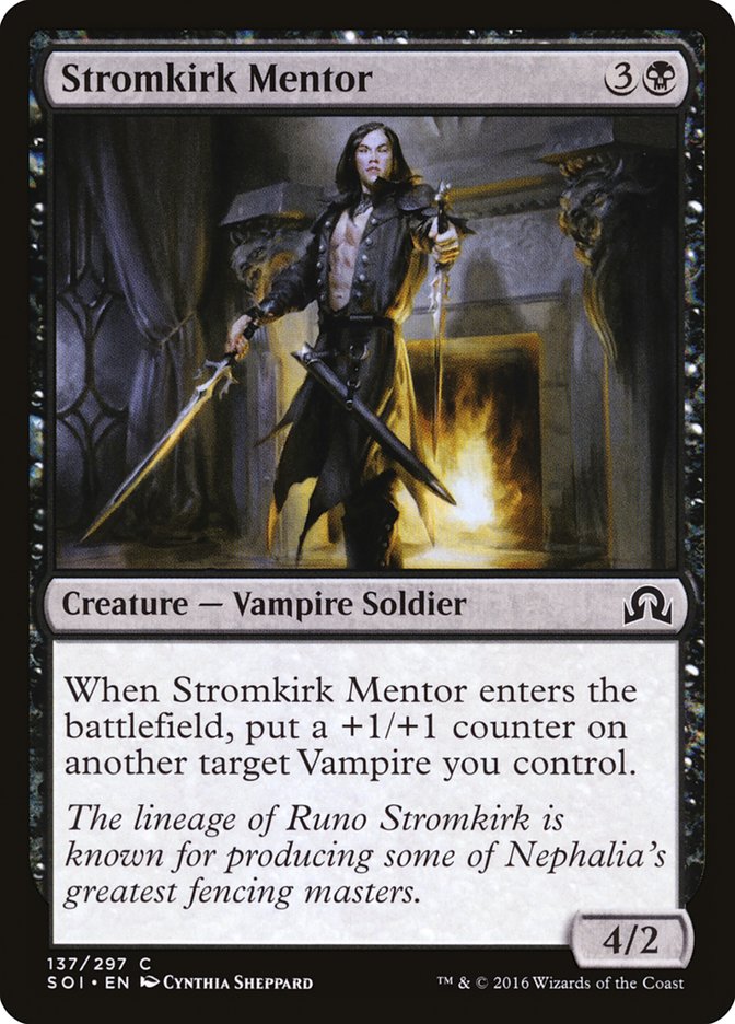 Stromkirk Mentor [Shadows over Innistrad] | Gate City Games LLC
