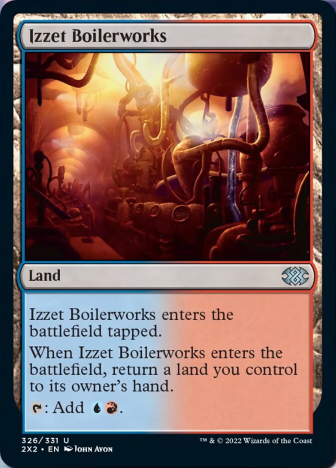 Izzet Boilerworks [Double Masters 2022] | Gate City Games LLC